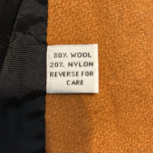 Colorblock 90s Y2K Michelle Francois Women's Jacket ZZ Coat vintage retro wool - Picture 9 of 10